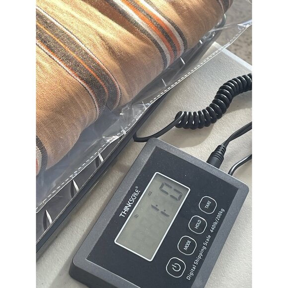 Worthington Wide Leg Pants Size 8 Brown Stripe Linen Blend Lightweight Neutral - Picture 8 of 8